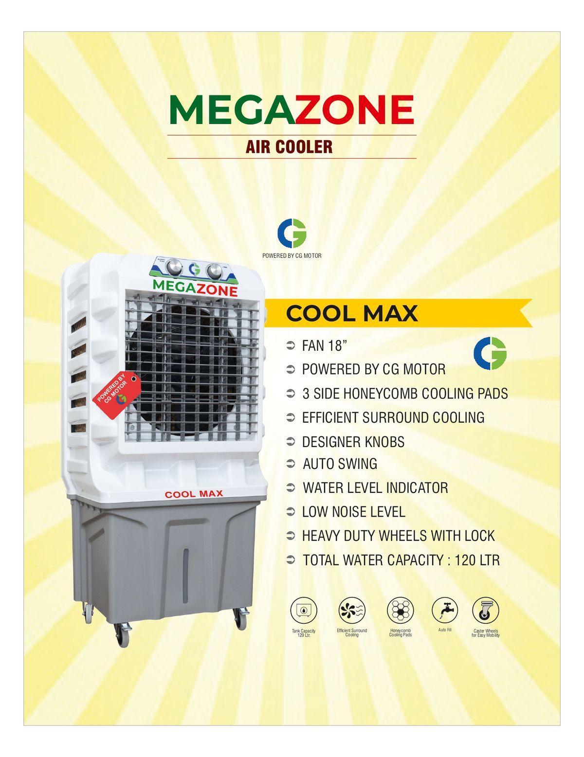 Megazone Cool Max Air Cooler